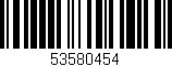 Código de barras (EAN, GTIN, SKU, ISBN): '53580454'