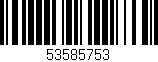 Código de barras (EAN, GTIN, SKU, ISBN): '53585753'