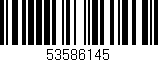 Código de barras (EAN, GTIN, SKU, ISBN): '53586145'