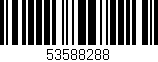 Código de barras (EAN, GTIN, SKU, ISBN): '53588288'