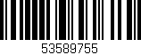 Código de barras (EAN, GTIN, SKU, ISBN): '53589755'