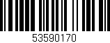 Código de barras (EAN, GTIN, SKU, ISBN): '53590170'