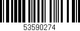 Código de barras (EAN, GTIN, SKU, ISBN): '53590274'