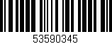 Código de barras (EAN, GTIN, SKU, ISBN): '53590345'