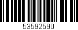 Código de barras (EAN, GTIN, SKU, ISBN): '53592590'