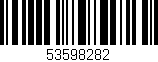 Código de barras (EAN, GTIN, SKU, ISBN): '53598282'
