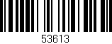 Código de barras (EAN, GTIN, SKU, ISBN): '53613'