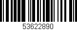 Código de barras (EAN, GTIN, SKU, ISBN): '53622890'