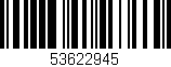 Código de barras (EAN, GTIN, SKU, ISBN): '53622945'