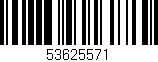 Código de barras (EAN, GTIN, SKU, ISBN): '53625571'