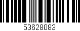 Código de barras (EAN, GTIN, SKU, ISBN): '53628083'