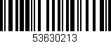 Código de barras (EAN, GTIN, SKU, ISBN): '53630213'