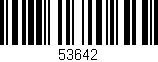 Código de barras (EAN, GTIN, SKU, ISBN): '53642'