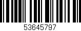 Código de barras (EAN, GTIN, SKU, ISBN): '53645797'