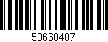 Código de barras (EAN, GTIN, SKU, ISBN): '53660487'