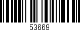 Código de barras (EAN, GTIN, SKU, ISBN): '53669'