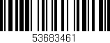 Código de barras (EAN, GTIN, SKU, ISBN): '53683461'