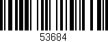 Código de barras (EAN, GTIN, SKU, ISBN): '53684'