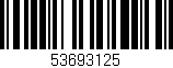 Código de barras (EAN, GTIN, SKU, ISBN): '53693125'