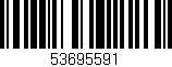 Código de barras (EAN, GTIN, SKU, ISBN): '53695591'