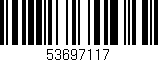 Código de barras (EAN, GTIN, SKU, ISBN): '53697117'
