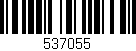 Código de barras (EAN, GTIN, SKU, ISBN): '537055'