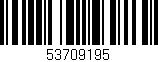 Código de barras (EAN, GTIN, SKU, ISBN): '53709195'