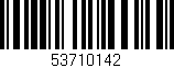 Código de barras (EAN, GTIN, SKU, ISBN): '53710142'