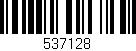 Código de barras (EAN, GTIN, SKU, ISBN): '537128'