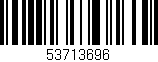 Código de barras (EAN, GTIN, SKU, ISBN): '53713696'