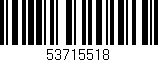 Código de barras (EAN, GTIN, SKU, ISBN): '53715518'