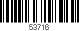 Código de barras (EAN, GTIN, SKU, ISBN): '53716'