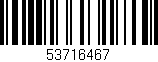 Código de barras (EAN, GTIN, SKU, ISBN): '53716467'