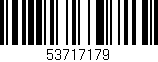 Código de barras (EAN, GTIN, SKU, ISBN): '53717179'