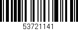 Código de barras (EAN, GTIN, SKU, ISBN): '53721141'