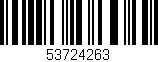 Código de barras (EAN, GTIN, SKU, ISBN): '53724263'