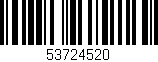 Código de barras (EAN, GTIN, SKU, ISBN): '53724520'