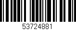 Código de barras (EAN, GTIN, SKU, ISBN): '53724881'