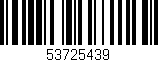 Código de barras (EAN, GTIN, SKU, ISBN): '53725439'
