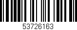 Código de barras (EAN, GTIN, SKU, ISBN): '53726163'