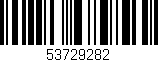 Código de barras (EAN, GTIN, SKU, ISBN): '53729282'