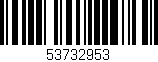 Código de barras (EAN, GTIN, SKU, ISBN): '53732953'