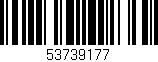 Código de barras (EAN, GTIN, SKU, ISBN): '53739177'