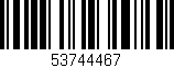 Código de barras (EAN, GTIN, SKU, ISBN): '53744467'