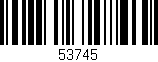 Código de barras (EAN, GTIN, SKU, ISBN): '53745'