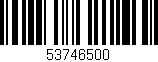 Código de barras (EAN, GTIN, SKU, ISBN): '53746500'