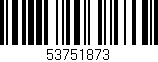 Código de barras (EAN, GTIN, SKU, ISBN): '53751873'