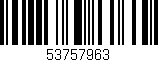 Código de barras (EAN, GTIN, SKU, ISBN): '53757963'