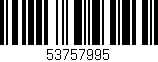 Código de barras (EAN, GTIN, SKU, ISBN): '53757995'