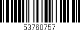 Código de barras (EAN, GTIN, SKU, ISBN): '53760757'